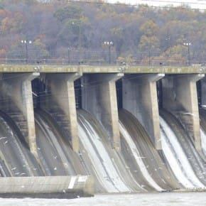 Conowingo Dam on the Lower Susquehanna River, Maryland