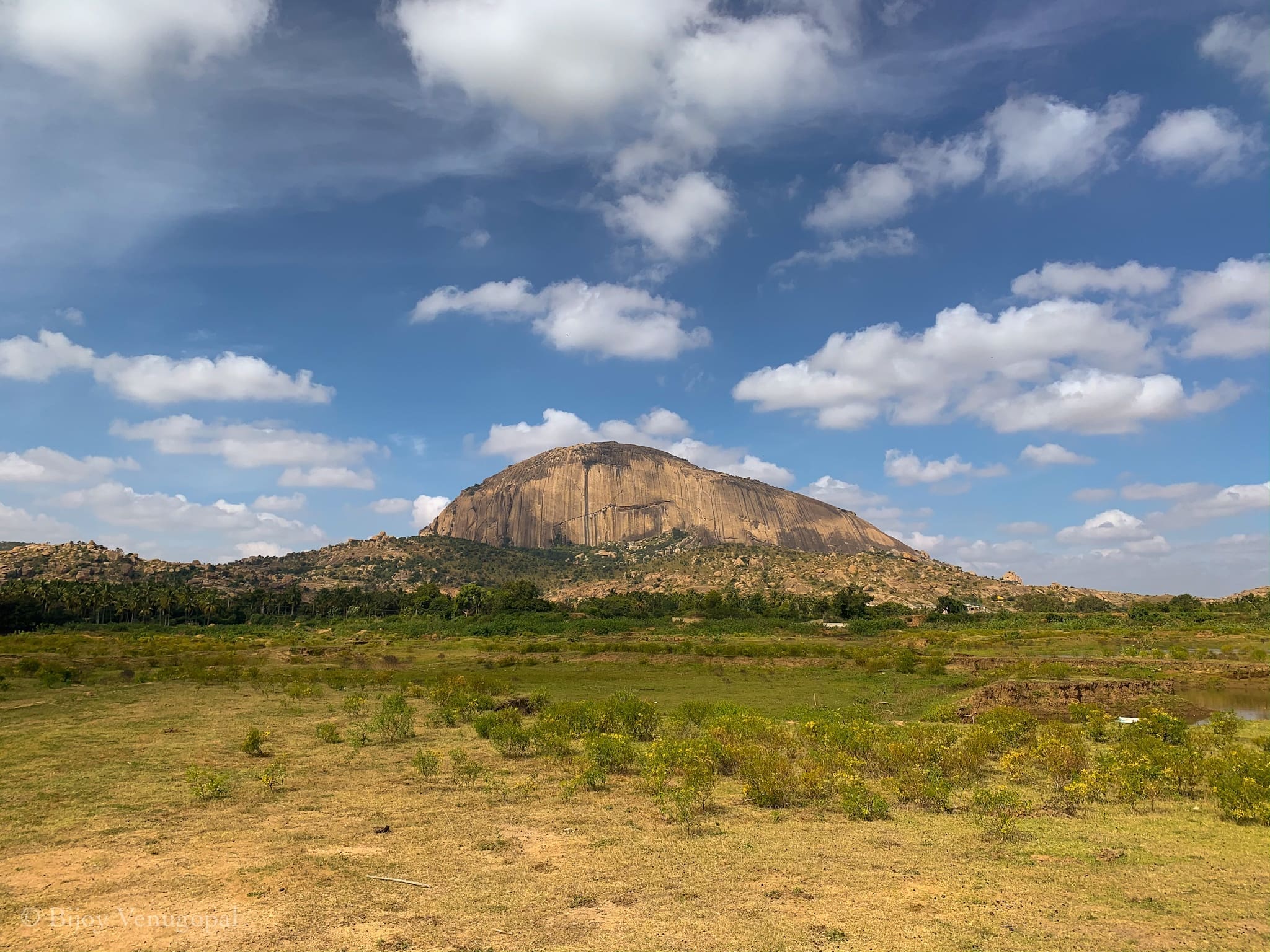 Madhugiri, near the blackbuck sanctuary 