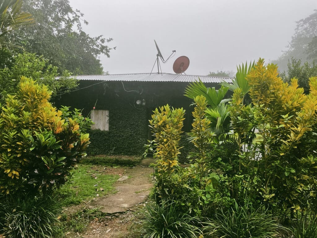 A house near the lodge