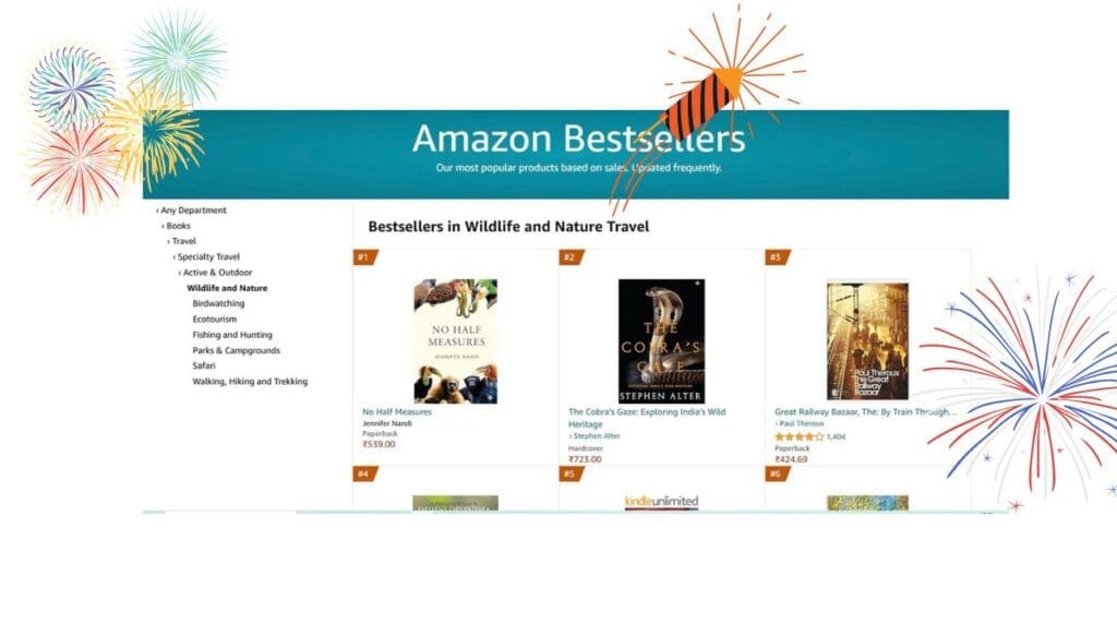 No Half Measures on Amazon