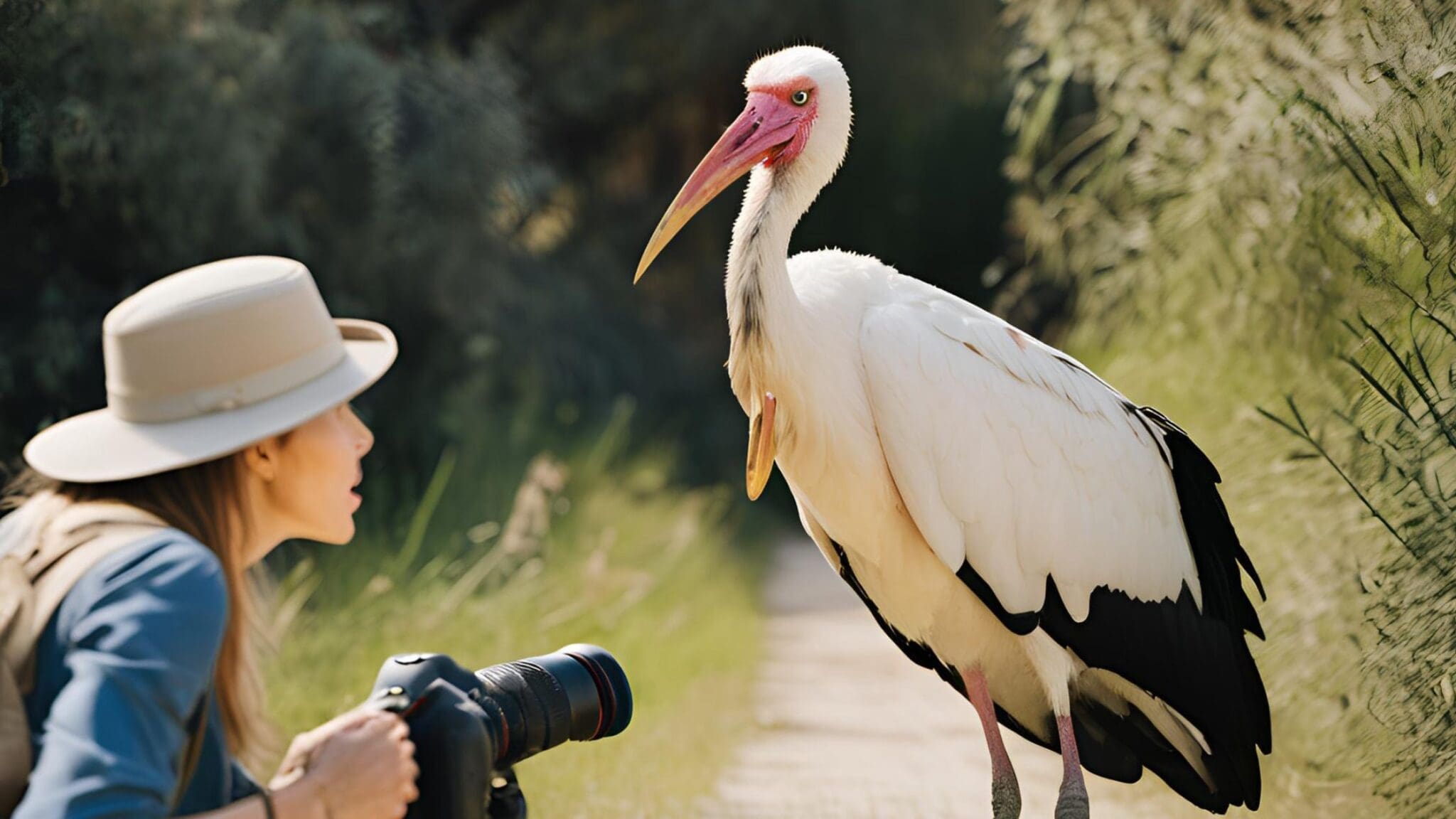 Are you being stalked by a stork? Play a game!